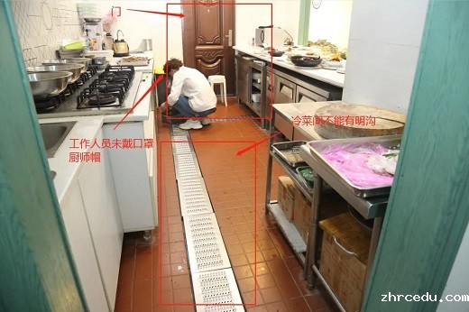 食堂后场不规范-食品安全没保障