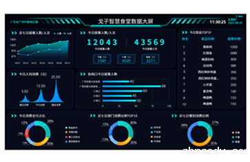 智能数据管理大屏